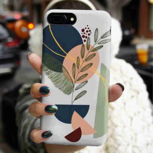Renkli Çiçekler Baskılı Silikon Telefon Kılıfı