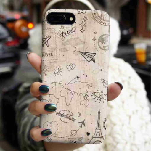 Travel Art Baskılı Silikon Telefon Kılıfı