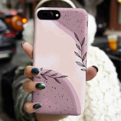 Noktalı Çiçekler Baskılı Silikon Telefon Kılıfı