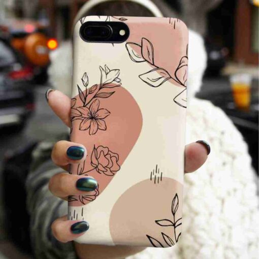 Karışık Çiçekler Baskılı Silikon Telefon Kılıfı