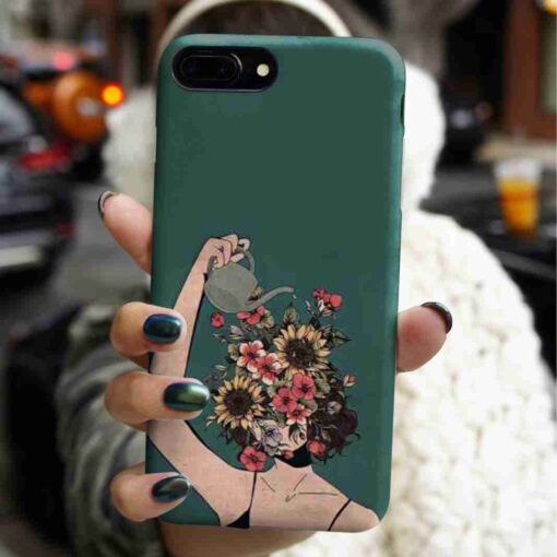 Çiçekleri Sulayalım Baskılı Silikon Telefon Kılıfı