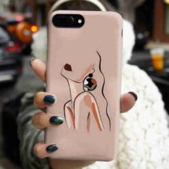 Cool Silüet Baskılı Silikon Telefon Kılıfı