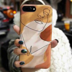 Renk Geçişli Silüet Baskılı Silikon Telefon Kılıfı