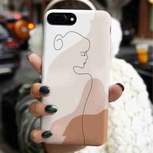 Sağına Bakan Kız Baskılı Silikon Telefon Kılıfı