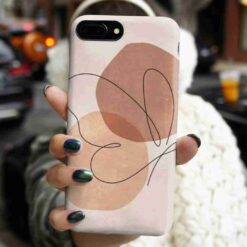 Çizgi Baskılı Silikon Telefon Kılıfı