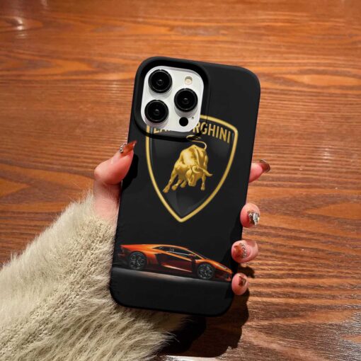 Lamborghini Baskılı Silikon Telefon Kılıfı