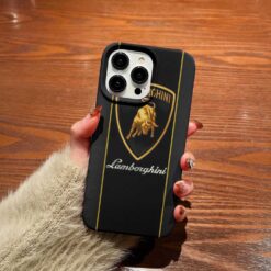 Lamborghini Baskılı Silikon Telefon Kılıfı