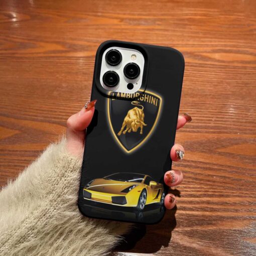 Lamborghini Baskılı Silikon Telefon Kılıfı