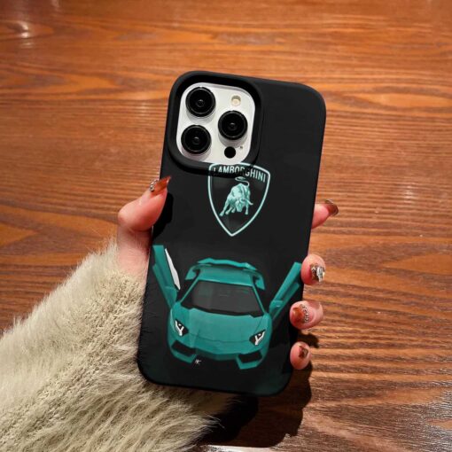 Lamborghini Baskılı Silikon Telefon Kılıfı