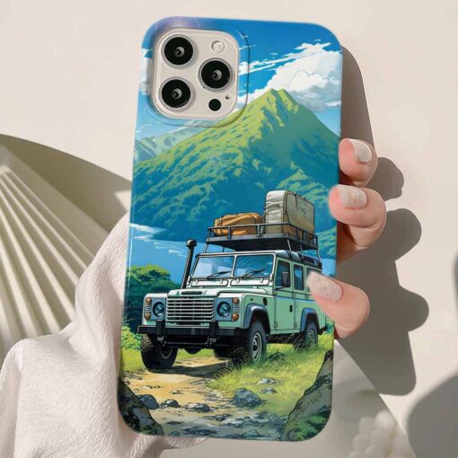 Off Roading Tasarımlı Silikon Telefon Kılıfı