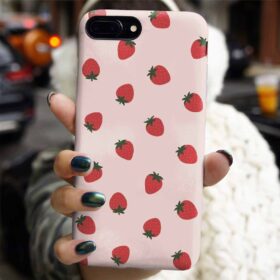 Minik Çiçekleri Tasarımlı Silikon Telefon Kılıfı