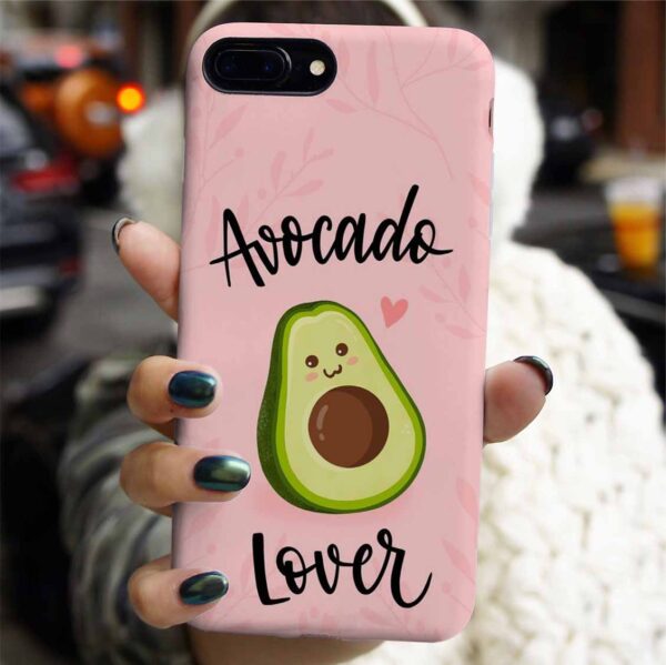 Avokado Lover Tasarımlı Silikon Telefon Kılıfı