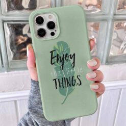 Enjoy Things Tasarımlı Silikon Telefon Kılıfı