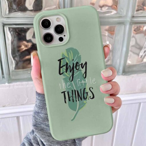 Enjoy Things Tasarımlı Silikon Telefon Kılıfı