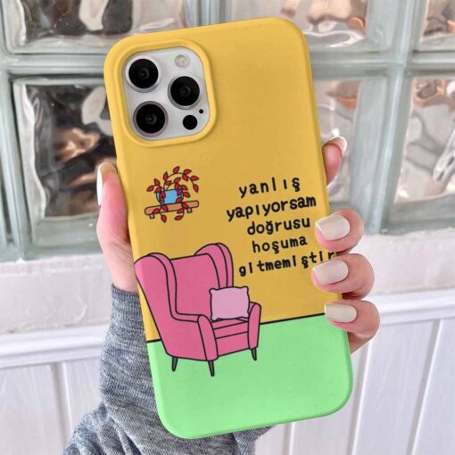 Doğrusu Hoşuma Gitmemişti Tasarımlı Silikon Telefon Kılıfı