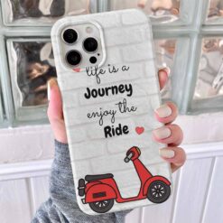 Enjoy The Ride Tasarımlı Silikon Telefon Kılıfı