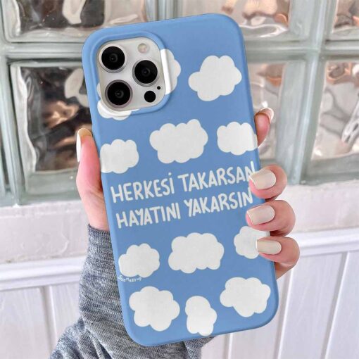 Hayatını Yakarsın Tasarımlı Silikon Telefon Kılıfı