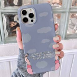 İyi İnsanlar Tasarımlı Silikon Telefon Kılıfı