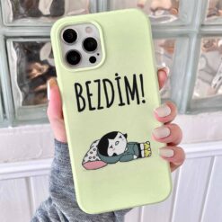 Bezdim Tasarımlı Silikon Telefon Kılıfı