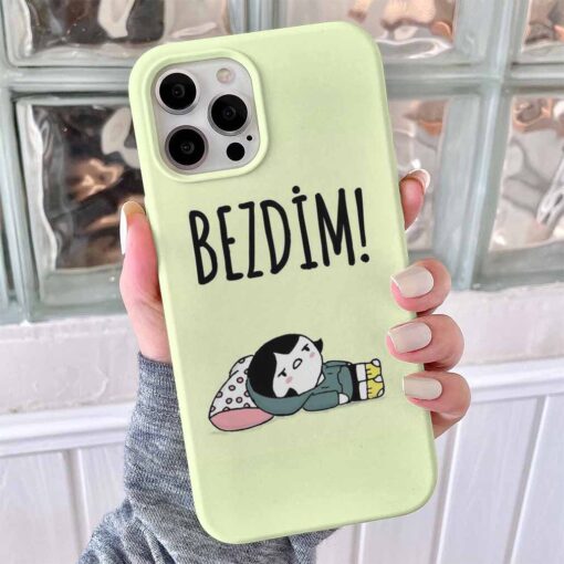 Bezdim Tasarımlı Silikon Telefon Kılıfı