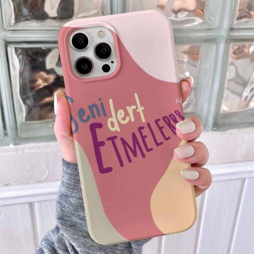 Seni Dert Etmeler Tasarımlı Silikon Telefon Kılıfı