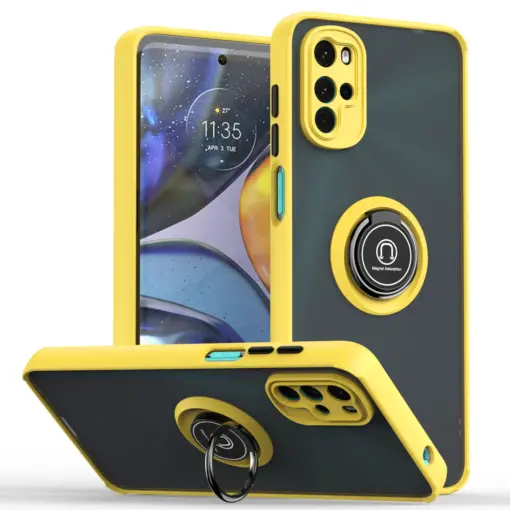 Montreal Yüzüklü Silikon Telefon Kılıfı - Görsel 2