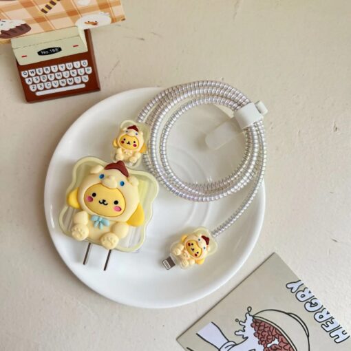 Sarı Ayıcık Şarj&Kablo Koruyucu Set