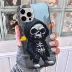 Mini Punisher Tasarımlı Silikon Telefon Kılıfı