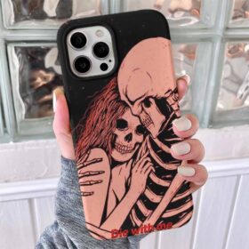 Die With Me Tasarımlı Silikon Telefon Kılıfı
