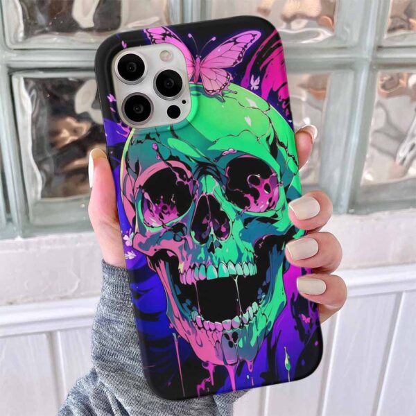 Keleton Art Tasarımlı Silikon Telefon Kılıfı