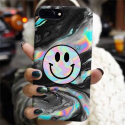 Abstract Smile Tasarımlı Silikon Telefon Kılıfı