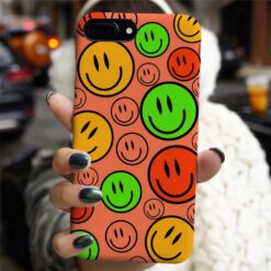 Vektorel Smile Tasarımlı Silikon Telefon Kılıfı