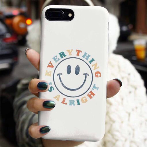 Alright Smile Tasarımlı Silikon Telefon Kılıfı