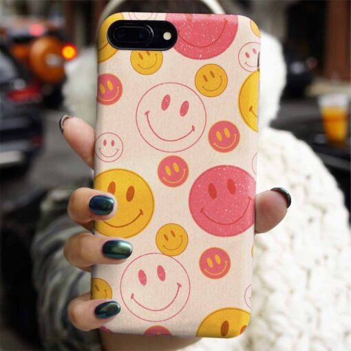 Glitter Smile Tasarımlı Silikon Telefon Kılıfı