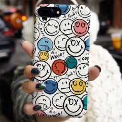 Wooo Smile Tasarımlı Silikon Telefon Kılıfı