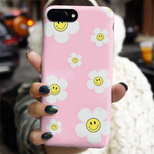 Happy Daisy Smile Tasarımlı Silikon Telefon Kılıfı