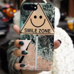 Smile Zone Tasarımlı Silikon Telefon Kılıfı