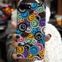 Smile Kolaj Tasarımlı Silikon Telefon Kılıfı