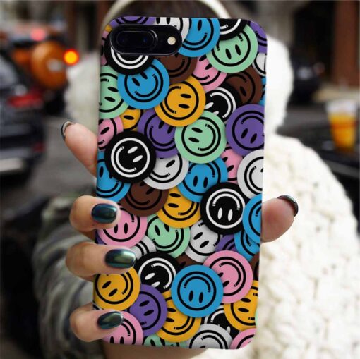 Smile Kolaj Tasarımlı Silikon Telefon Kılıfı
