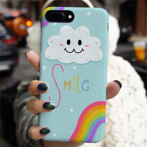 Bulut Smile Tasarımlı Silikon Telefon Kılıfı