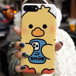 Chick Smile Tasarımlı Silikon Telefon Kılıfı