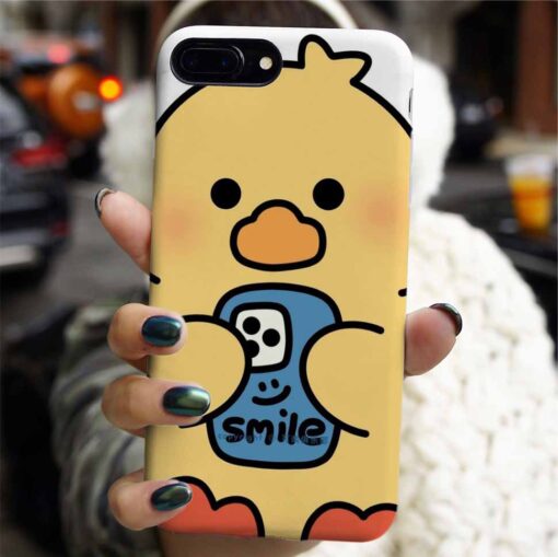 Chick Smile Tasarımlı Silikon Telefon Kılıfı