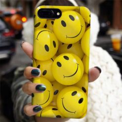 Smile Ball Tasarımlı Silikon Telefon Kılıfı
