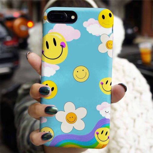 Gökyüzü Smile Tasarımlı Silikon Telefon Kılıfı