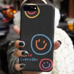 Black Smile Everyday Tasarımlı Silikon Telefon Kılıfı