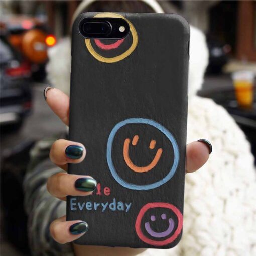 Black Smile Everyday Tasarımlı Silikon Telefon Kılıfı