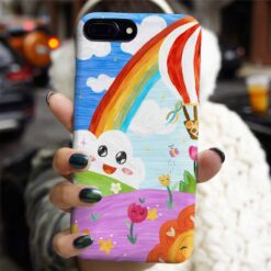 Cloud Smile Tasarımlı Silikon Telefon Kılıfı