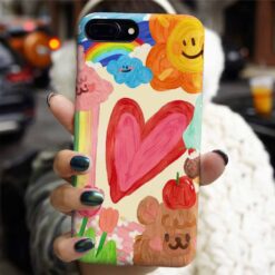 Sun Smile Tasarımlı Silikon Telefon Kılıfı