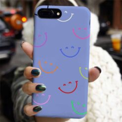 Smile Happy Tasarımlı Silikon Telefon Kılıfı