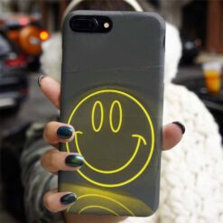 Neon Smile Tasarımlı Silikon Telefon Kılıfı